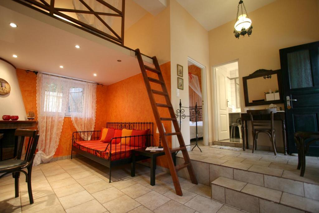 Meliti Guesthouse Akrata Luaran gambar